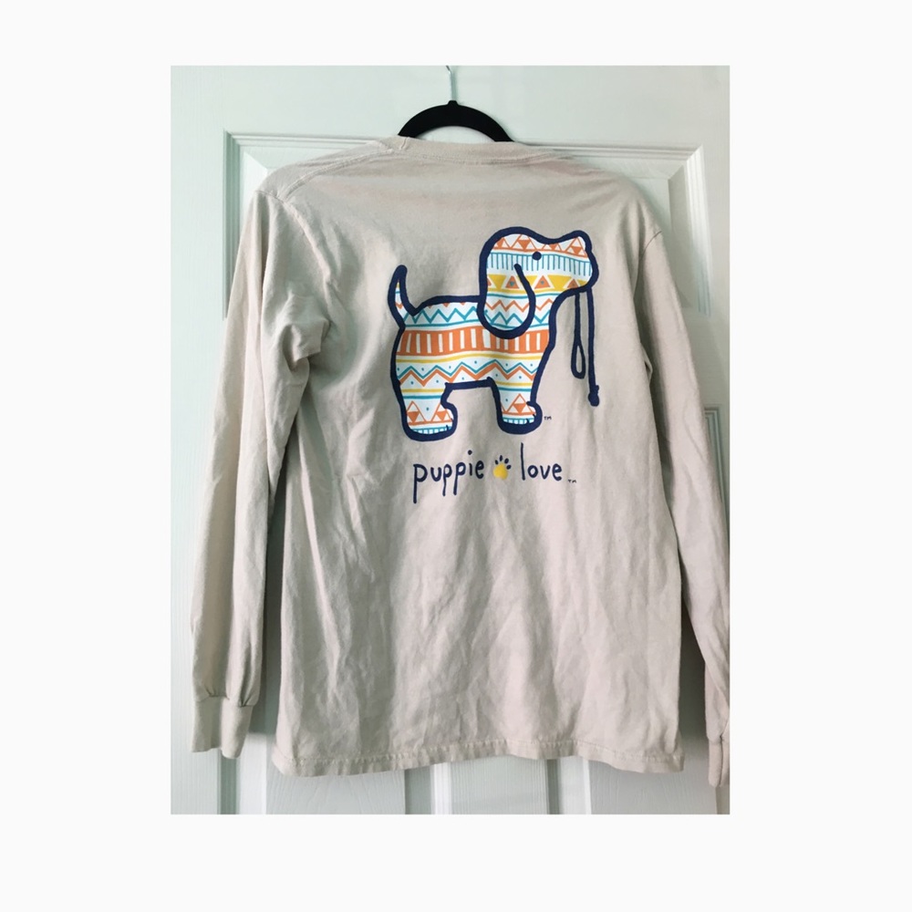Long-sleeve Puppy Love T-shirt